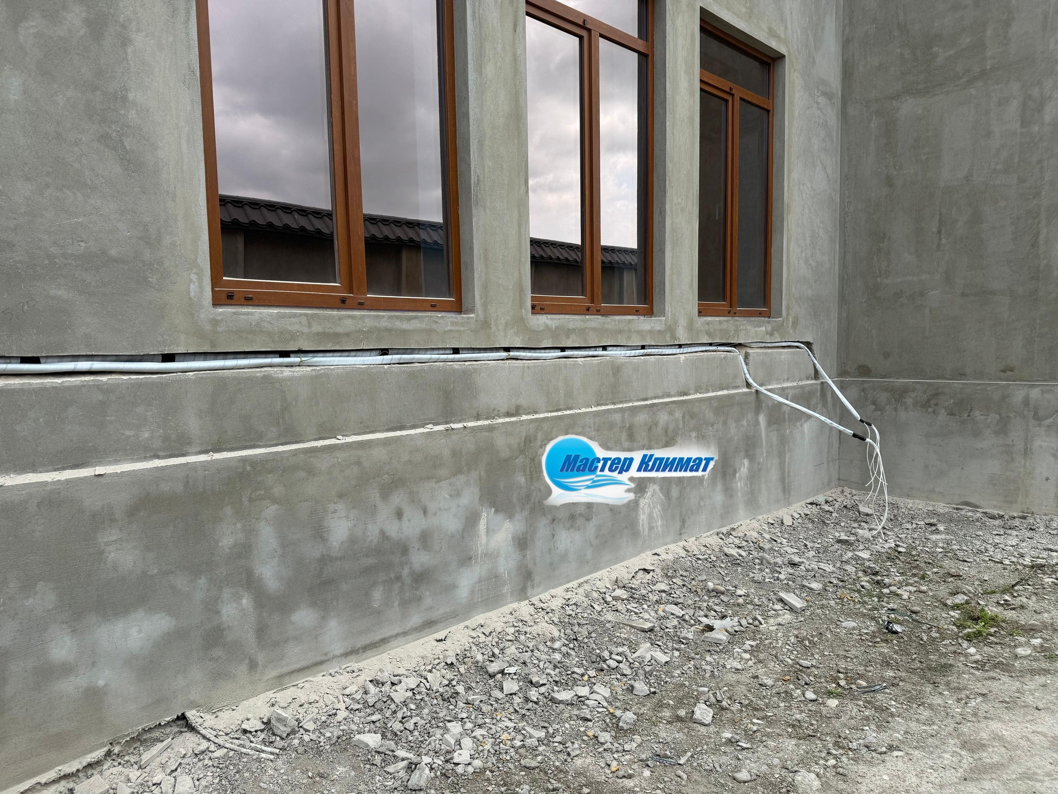 Закладка трассы до ремонта