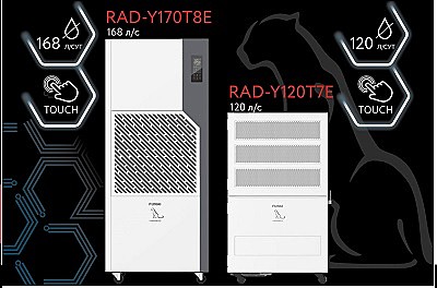 Осушитель воздуха серии YAMANEKO RAD-Y120T7E